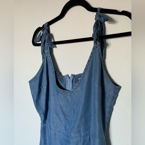 ModCloth size 10 Blue Sleeveless Dress - Picture 2 of 7